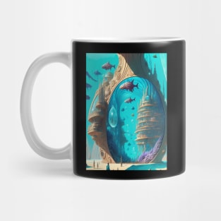 fantasy ocean fish Mug